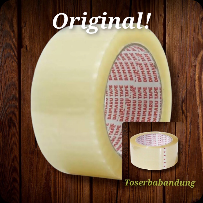 

New Lakban bening daimaru 2 inch isolasi solatip kuat