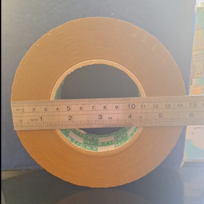 

New Lakban Jumbo Mr.Sticky 45mm x 300 yard MURAH