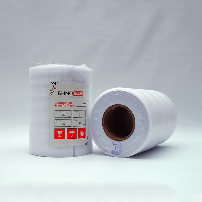 

New Kertas Sublim / Sublimation ROLL Paper Premium Rhino Paper Ukuran A4