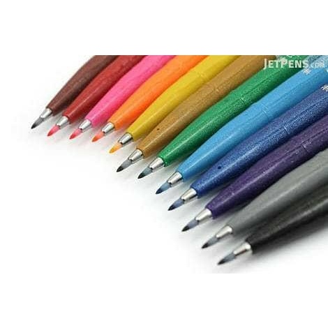 

New pentel touch brush pen