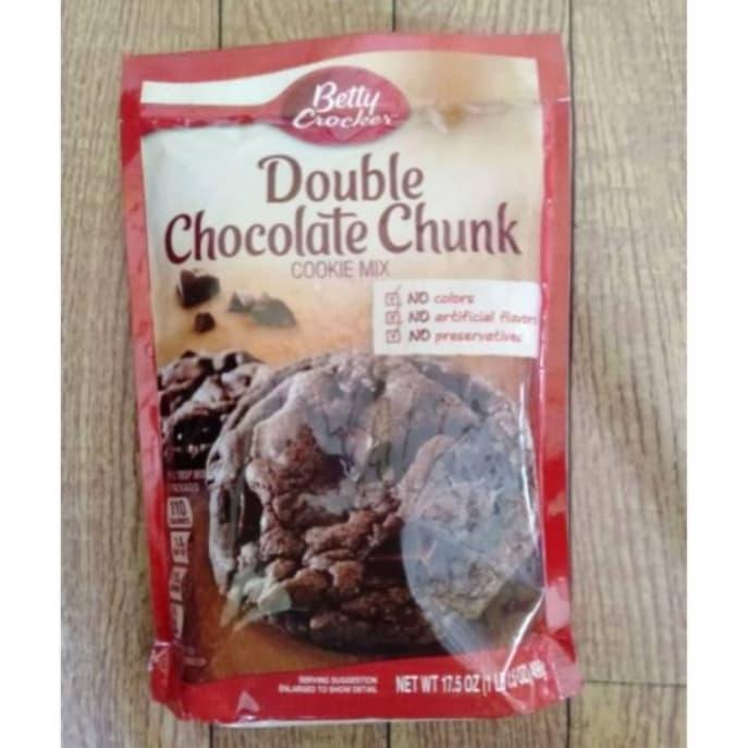 

Betty Crocker Double Chocolate Chunk 496gr tepung siap saji