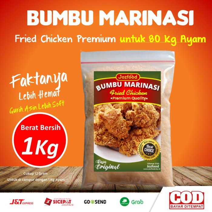 

Bumbu Marinasi Ayam Fried Chicken Ayam Geprek 1kg