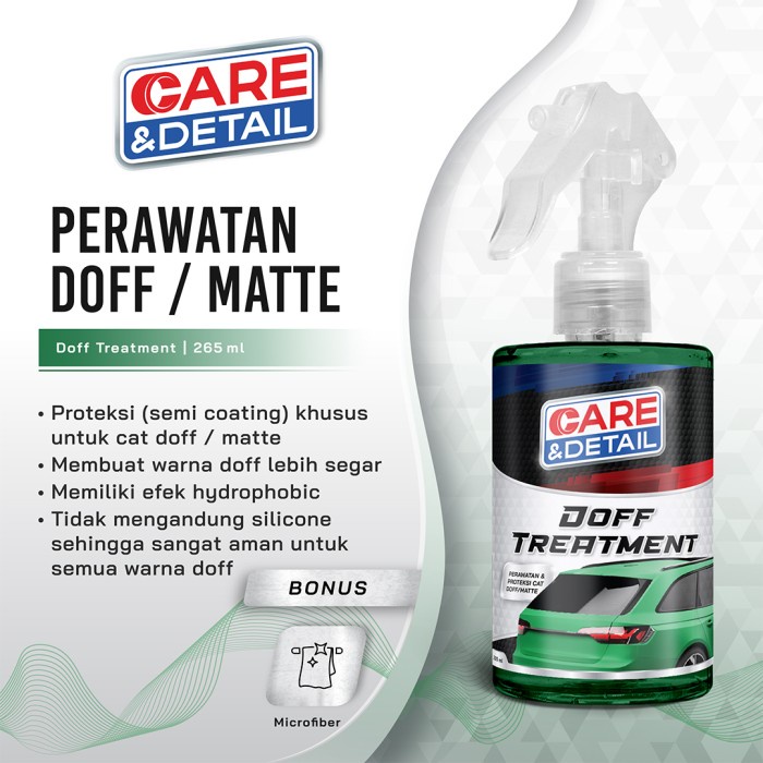 Doff Treatment Perawatan Khusus Doff Matte Mobil Motor Cat Wrapping