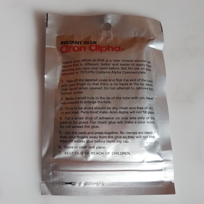 

INSTANT GLUE ARON ALPHA *6PC