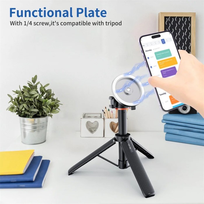 Cds Tripod Adapter For Magnetic Magsafe Iphone 12 13 14 15 - Samsung With Magsafe Case For Gimbal