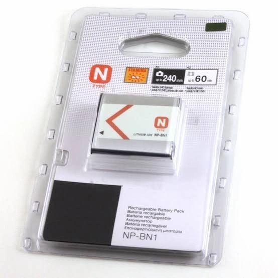 READY BATTERY KAMERA BATRE FOR SONY CYBERSHOT DSC-QX10 NP BN1 W520 TX10 W550 W320 W610 W620 W710