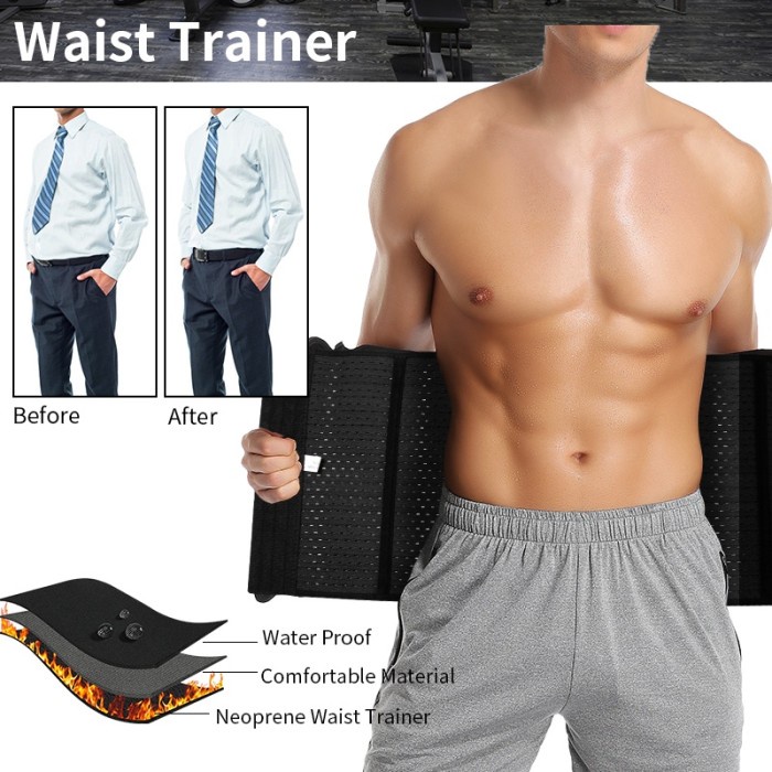 KORSET PRIA/KORSET COWOK PENGECIL PERUT/KORSET PERUT PRIA WAIST