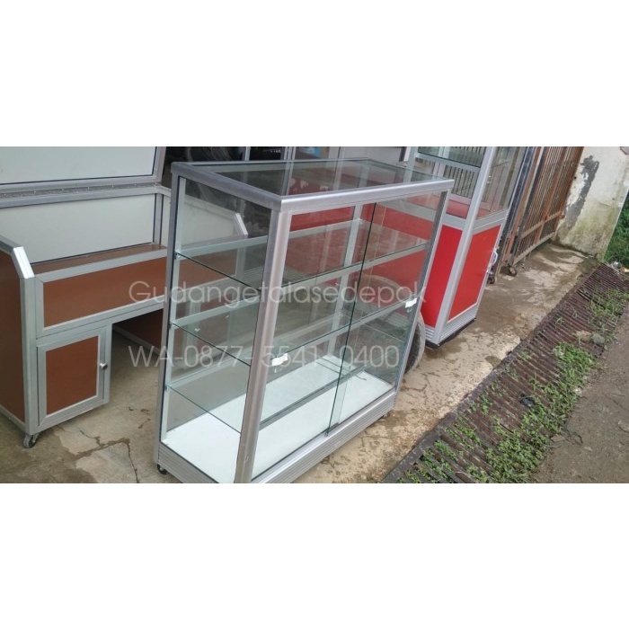 ETALASE KACA 1 M ATAU 2 M ATAU 1.5 M