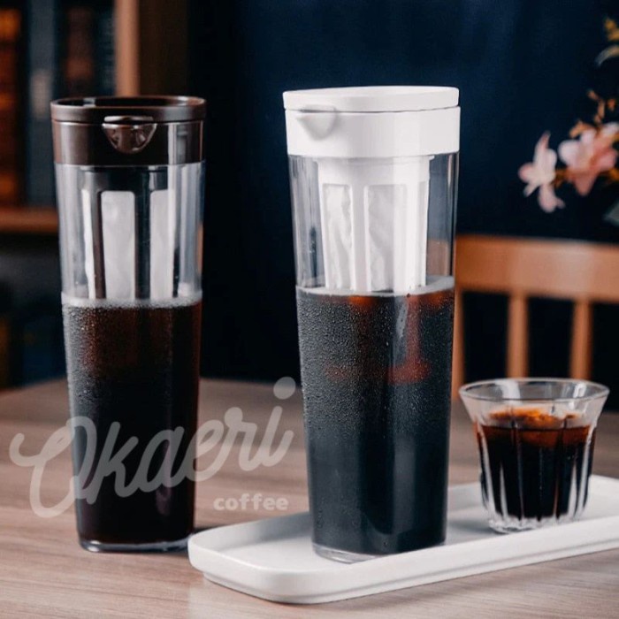 

Cold Brew Coffee Maker Infuser 1000ml / Teko Filter Saringan Teh Kopi