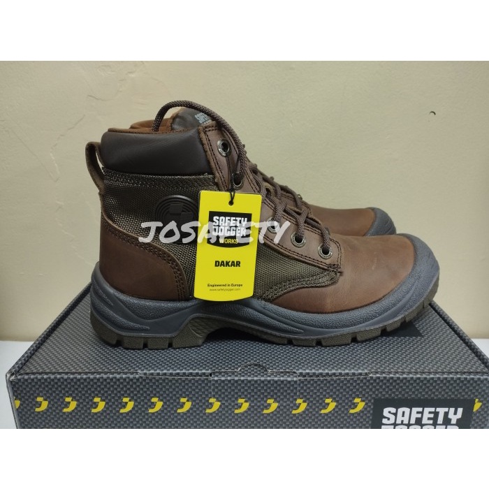 Sepatu Safety Jogger Dakar Brown S3