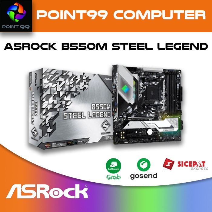 Ready ASROCK B550M STEEL LEGEND