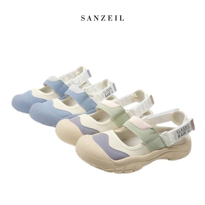 Sepatu SANZEIL Lolita Flat shoes Wanita Model 1017