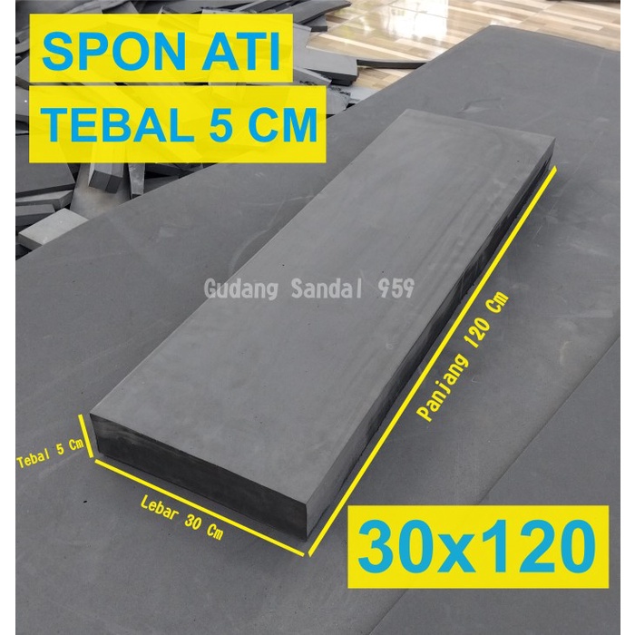 Ready SPON ATI TEBAL 5 CM LEBAR 30CM PANJANG 120CM JORAN PANCING PELAMPUNG