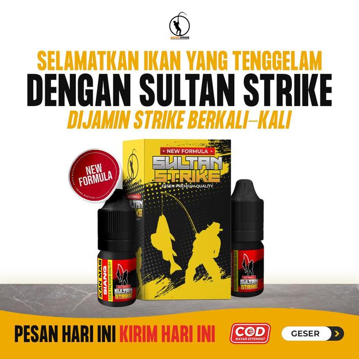 Ready ESSEN SULTAN STRIKE PREMIUM GALATAMA GALAPUNG HARIAN IKAN LELE MAS NILA BAWAL BANDENG GABUS