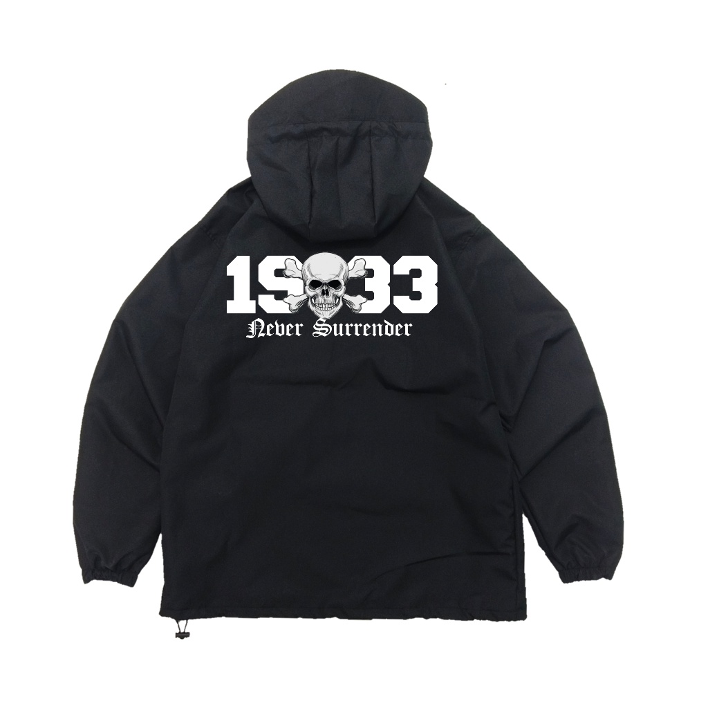 Jaket Cagoule Gropcore Sablon 1933 Gropcore Jaket Sablon Persib 1933 Casual Never Surrender