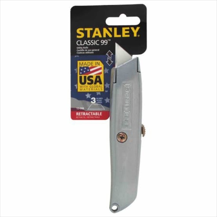 

New pisau cutter Classic 99 Retractable Utility Knife 10-099 stanley