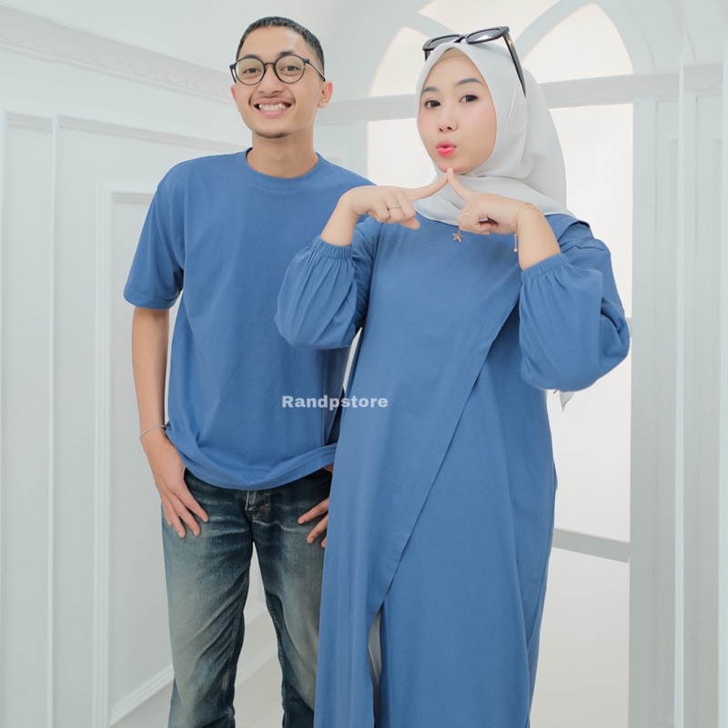 Kaos Couple Pakaian Cowok Cewek Dewasa Terbaru Baju Kawus Kapel Keluarga Kembaran Keluaran2025 Tiser