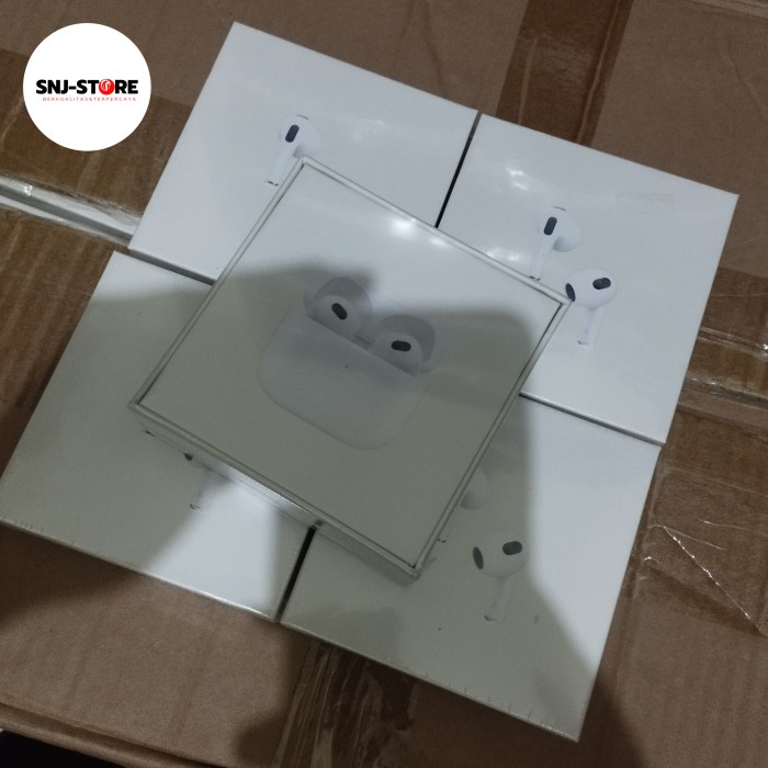 HEADSET BLUETOOTH AIRPods Pro Gen 3 High Quality Premium Super Clone