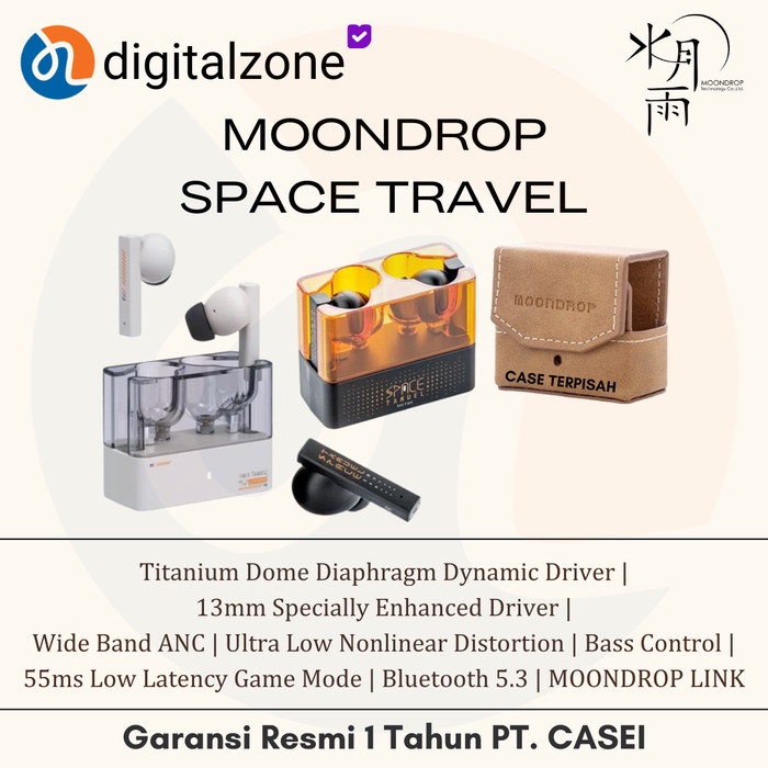 MoonDrop Space Travel ANC True Wireless Earbuds / MoonDrop TWS ANC