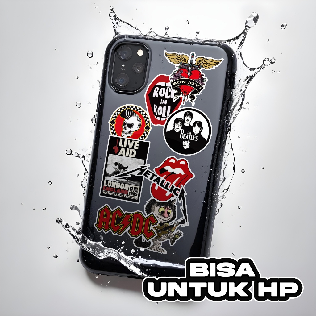 

HOT SALE STIKER AESTHETIC BAND ROCK METAL STIKER BAND STIKER LAPTOP ESTETIK