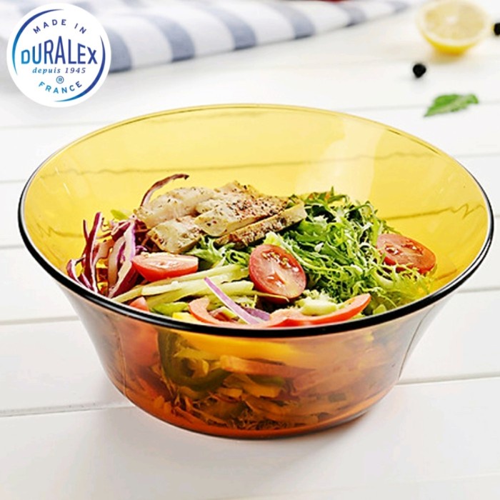 DURALEX Glass Amber Bowl 23 cm