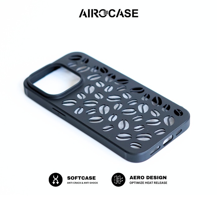 Case Iphone Anti Panas 7 8 X XS Max Xr 11 12 Pro Mini Promax- Airocase Slim Hole
