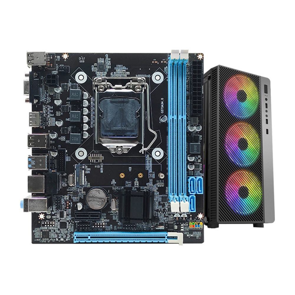 H81 Motherboard 2 X 240-pin DDR3 SDRAM Slot Micro-ATX LGA1150 Desktop Computer Mainboard PCI Express