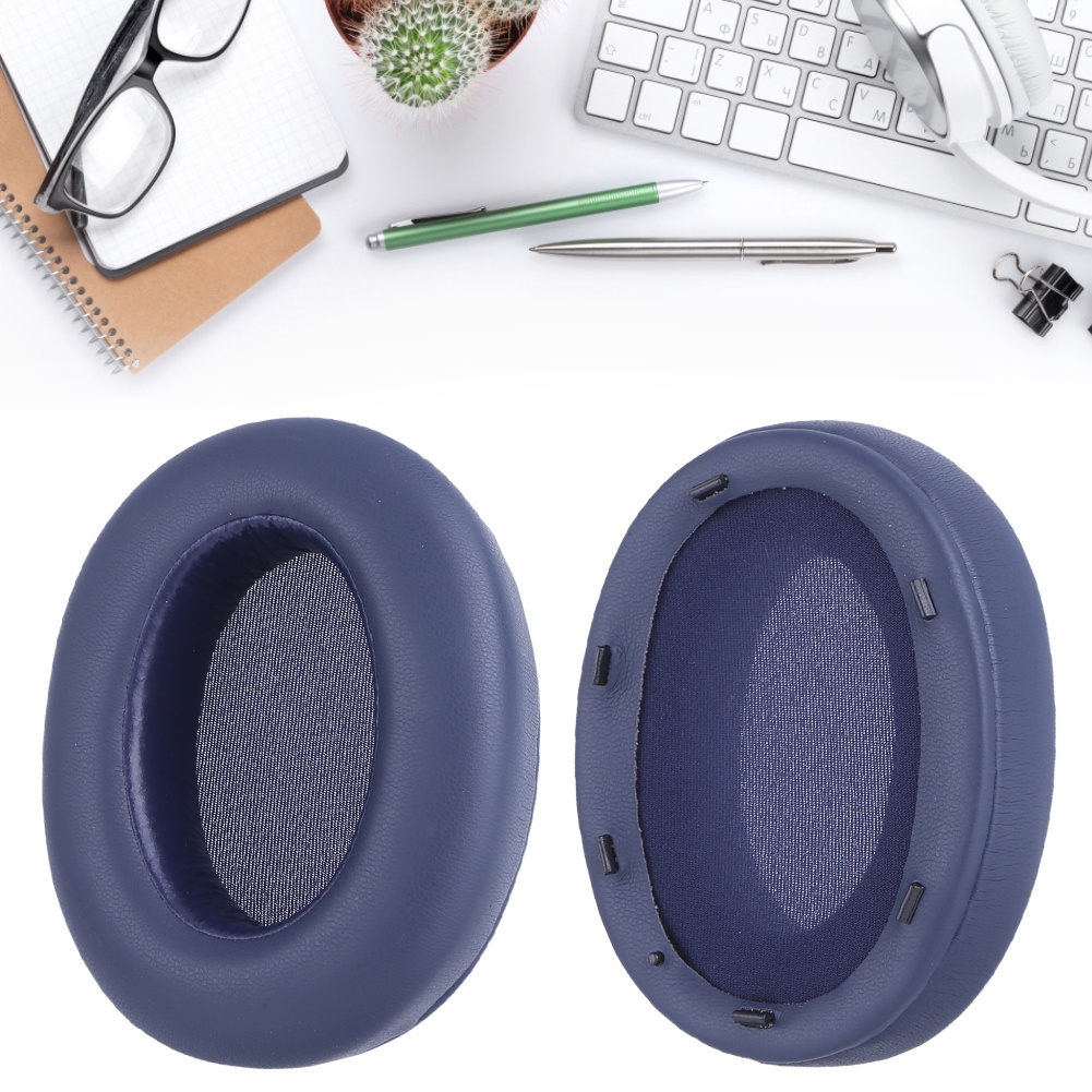 Replacement Ear Pads Cushion Cover Protein Leather Headphones Ear Cushions Memory Foam Ear Cups Cove