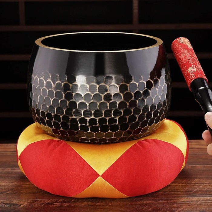 Brass Tibetan Singing Bowl Meditation Yoga Buddha Nepal Singing Bowls