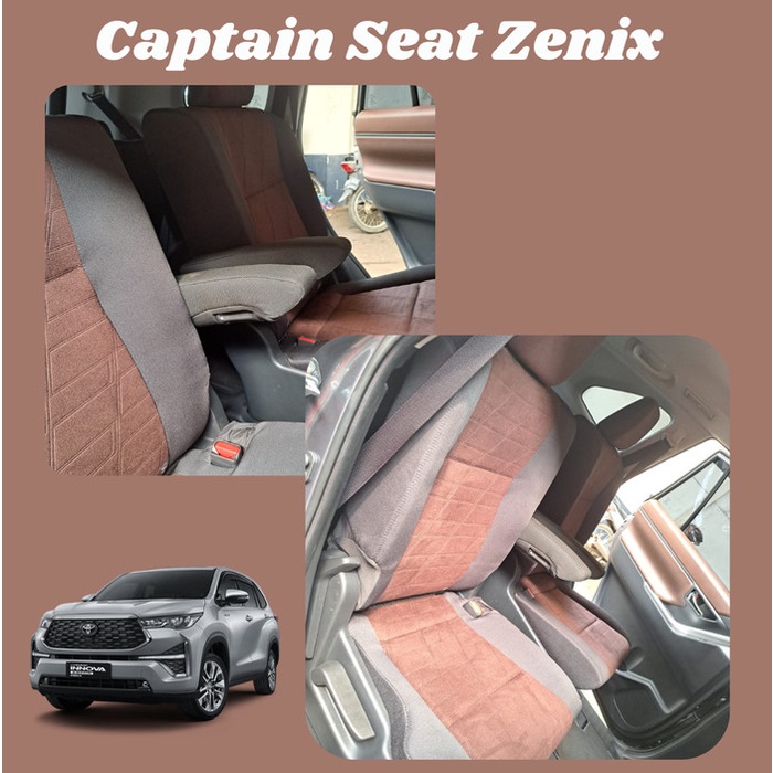 Merubah Jok Asli ke Captain Seat Innova Zenix