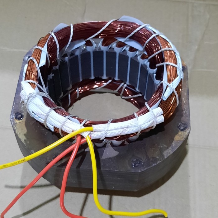 Dinamo Mesin Jahit 250Watt Gulungan Baru