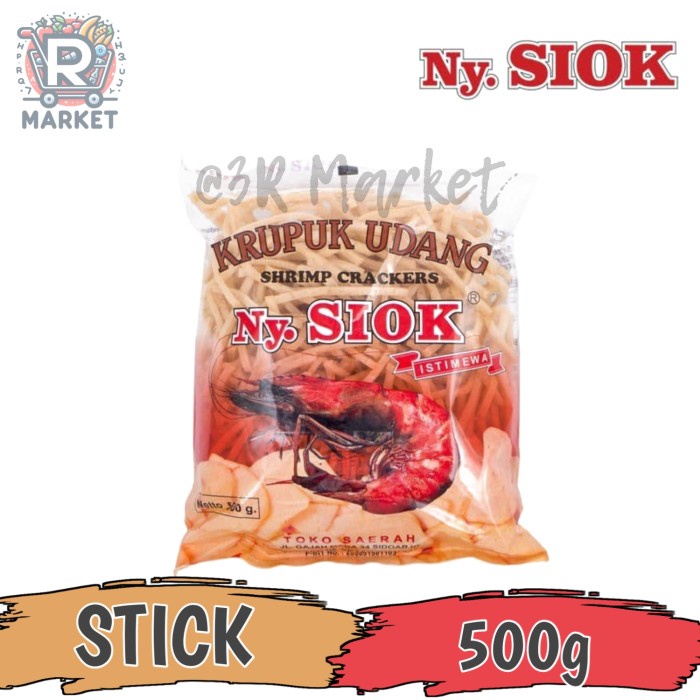 

Kerupuk Udang Stick Ny Siok Stick