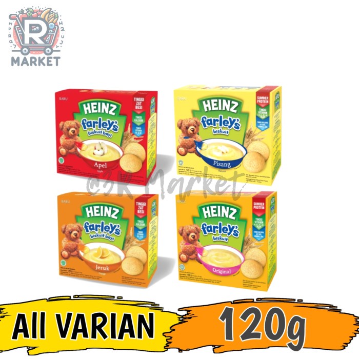 

Heinz Farley's Rusk Biscuit Bayi All Varian Rasa
