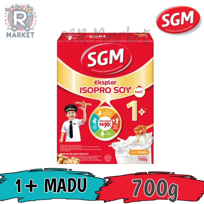 

SGM Eksplor ISOPRO SOY 1+ Rasa Madu 700g Susu Pertumbuhan