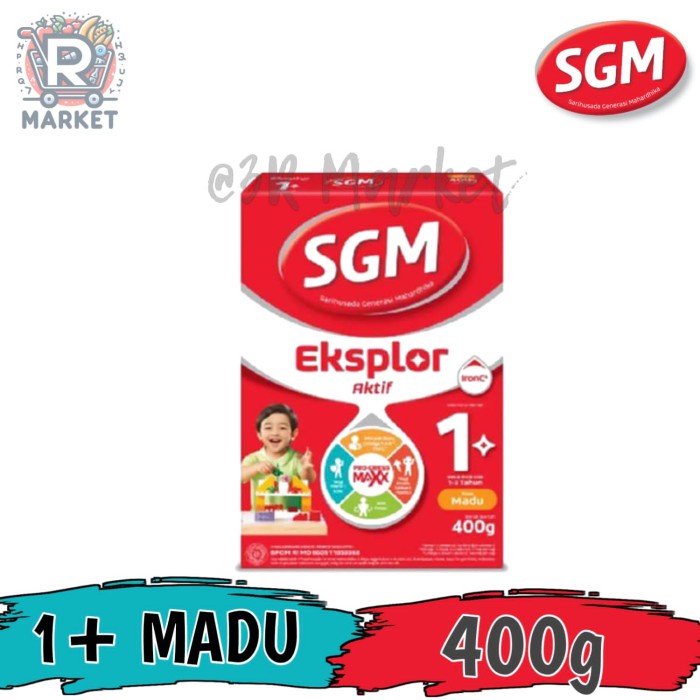 

SGM Eksplor 1+ Rasa Madu 400g