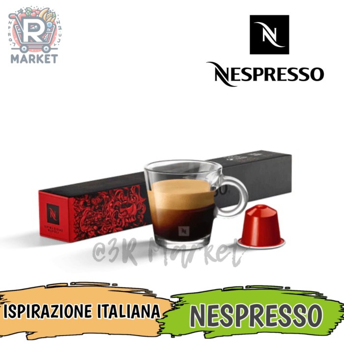 

Nespresso Ispirazione Italiana Napoli Coffee Capsule / Kapsul Kopi
