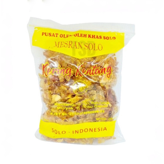 

PROMO KERING KENTANG KLENGKAM MESRAN 250GRAM OLEH OLEH ASLI SOLO CG803