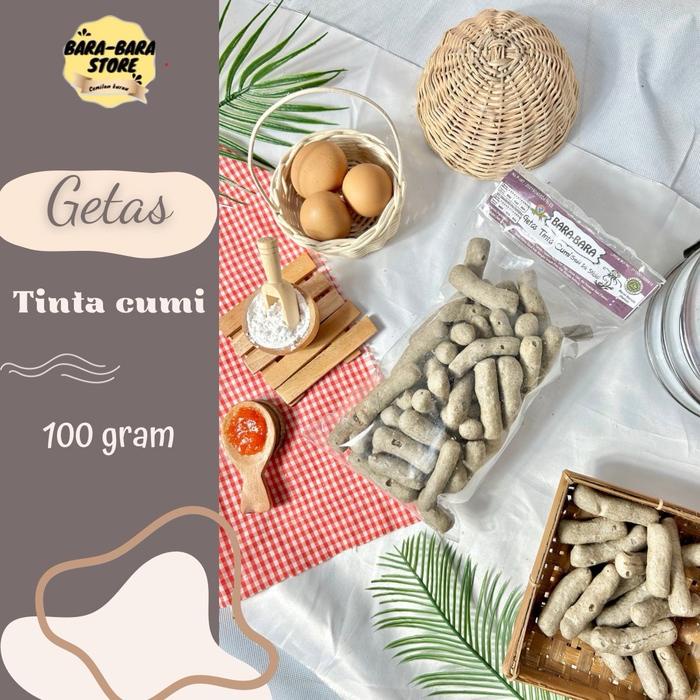 

STOK TERBATAS getas tinta cumi 100gr / oleh oleh / bangka belitung / krupuk Food Keripik Snack
