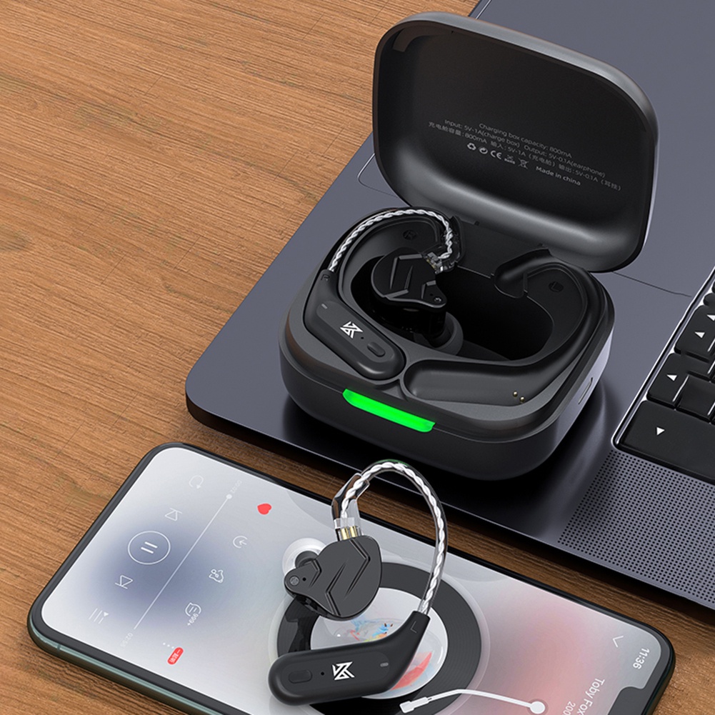 KZ AZ09 Upgrade Wireless Headphones Bluetooth-compatible 5.2 Cable Wireless Ear Hook B/C PIN Connect