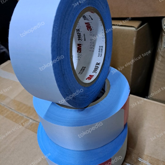 

TERBARU 3M glass clocth tape. 398fr cargo tape PROMO!