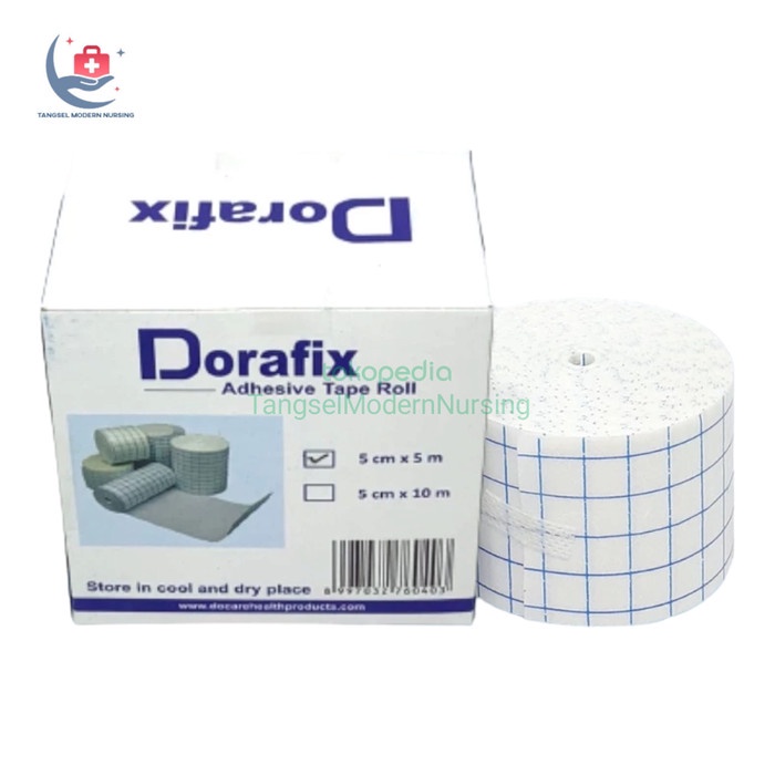 

TERBARU Dorafix Adhesive Tape Roll 5 cm x 5 m HOT SALE!