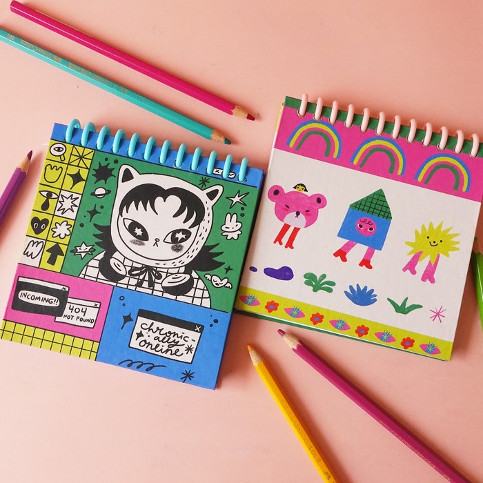 

TERBARU Screen and Green Sketchbook - Liunic on Things HOT SALE!