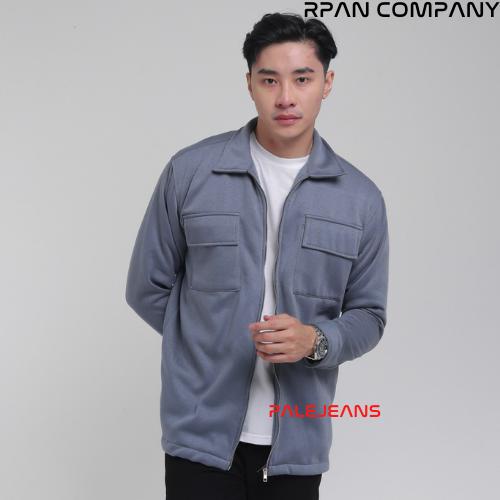 SHACKET JACKET ZIPPER PRIA / SHACKET FLEECE RESLETING / JACKET SHACKET. -AmanahJaminan