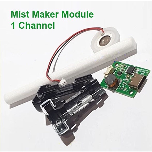 $+$+$+$+] Modul PCB Mist Maker Atomizer USB Power + Tranducer D=16mm