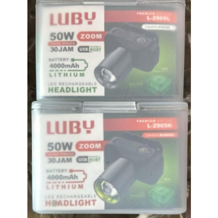 Serasiinspace Senter Kepala Zoom Luby / Headlamp Zoom Luby L2905/2905/L-2905