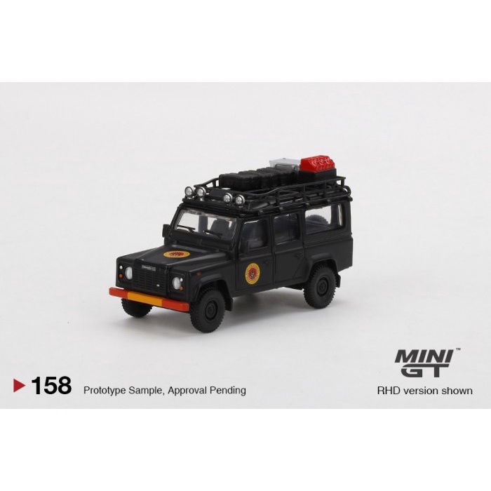 TERLARIS MINI GT 1/64 LAND ROVER DEFENDER 110 BADAN INTELIJEN NEGARA INDONESIA MGT00158-R READY