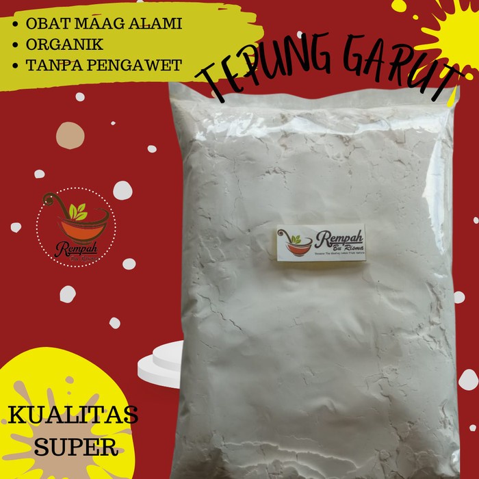 

TERMURAH!! TEPUNG GARUT ASLI - PATI GARUT OBAT MAAG 250 GRAM