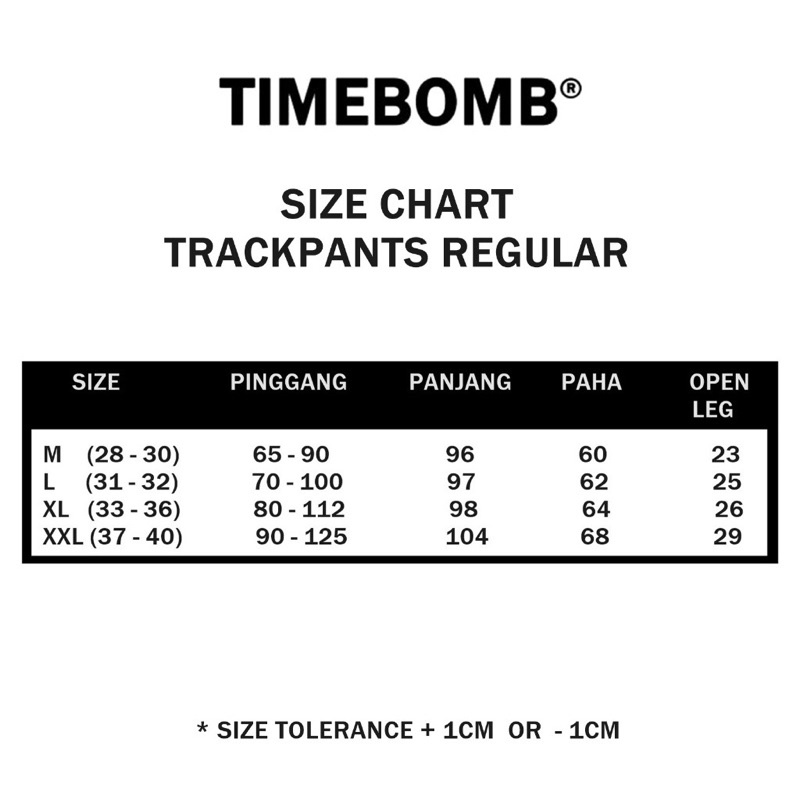 TIMEBOMB CELANA TRACKPANTS PARASUT Long Pants Nylon