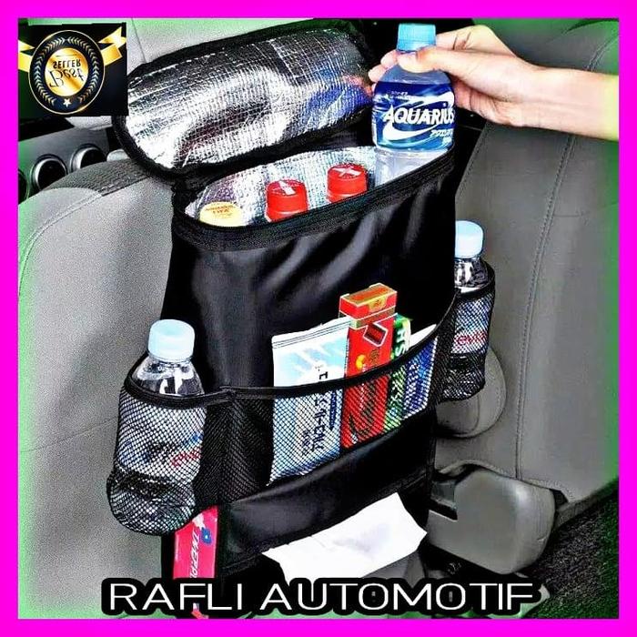 TERLARIS TAS PENYIMPANAN MULTI SAKU DI KURSI BELAKANG MOBIL TAS JOK MOBIL UNIVE