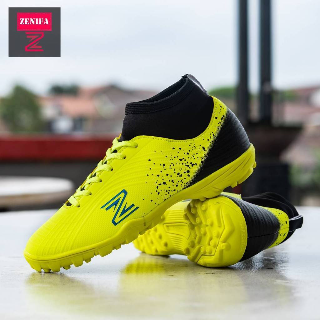 100% ORI Sepatu Futsal Mini Soccer Gerigi Lapangan Rumput Sintesis Original Ori Sol Gerigi Sudah